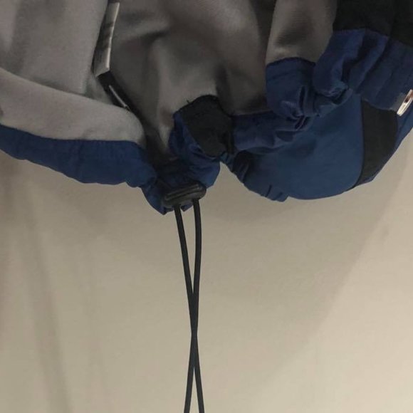 Adidas Woman's  Sz XL Nylon Track Jacket Blue - Picture 5 of 9